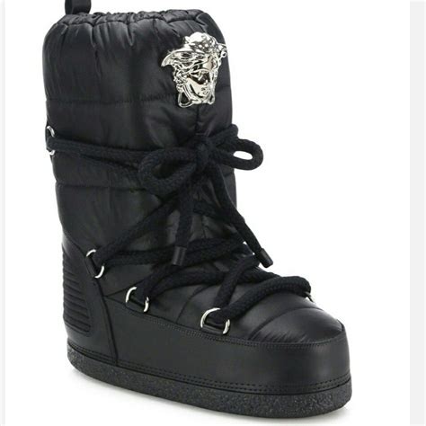 versace moon boots men's|versace men's boots.